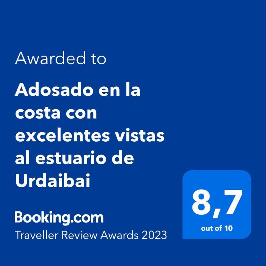 فيلا Adosado En La Costa Con Excelentes Vistas Al Estuario De Urdaibai مونداكا المظهر الخارجي الصورة